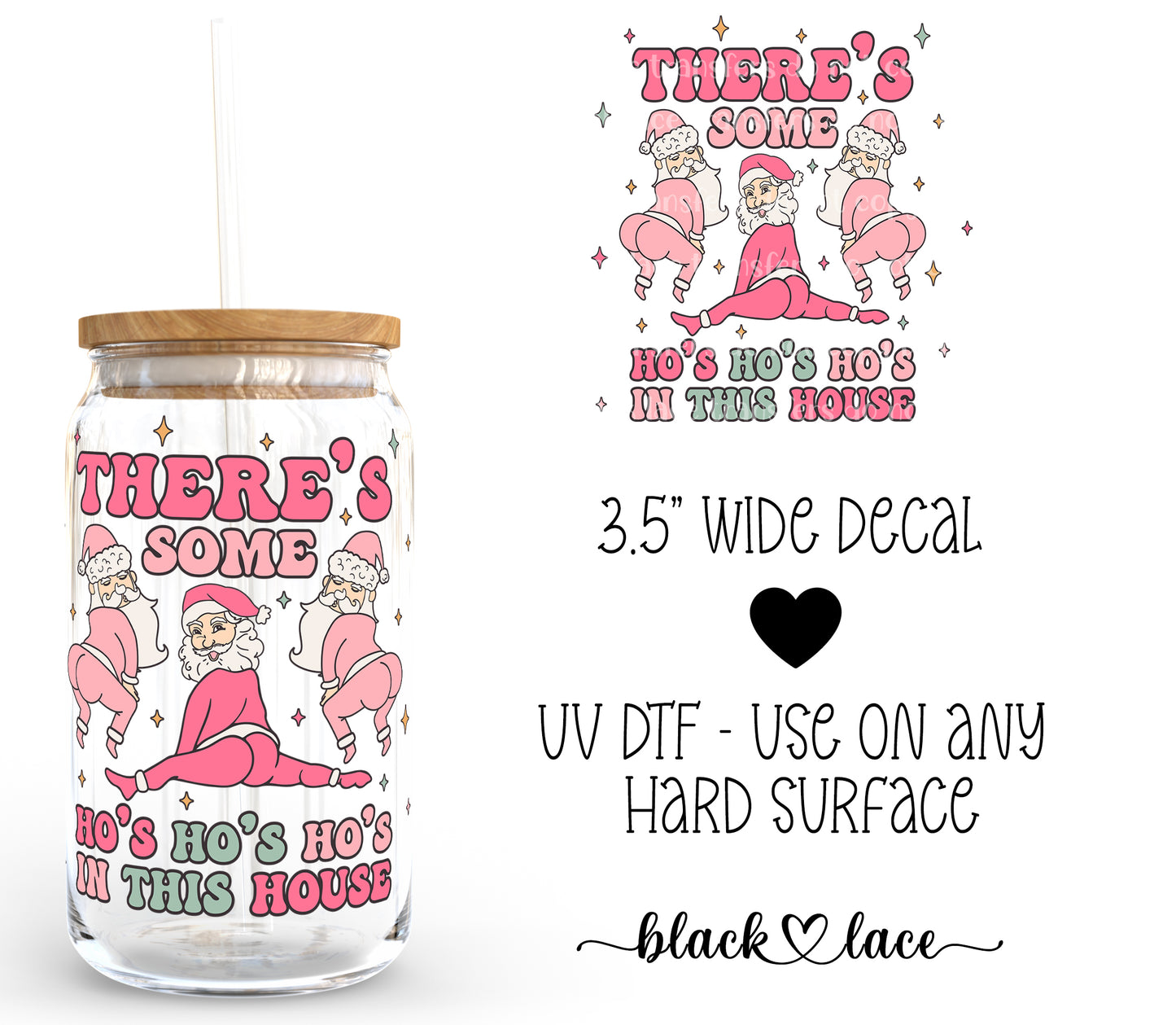 There's some Ho Ho's in this house ~ Decal