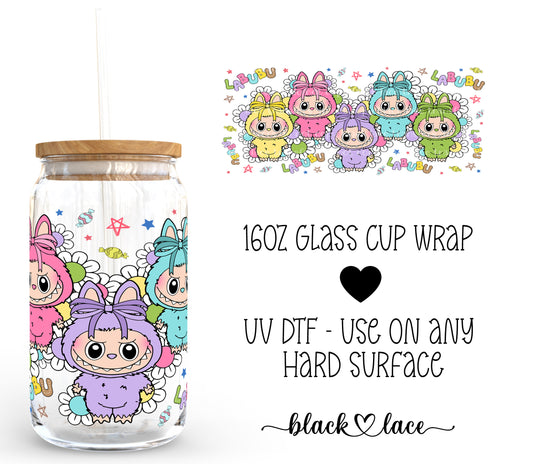 LuBubu Group ~ 16oz cup wrap