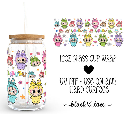 LuBubu ~ 16oz cup wrap