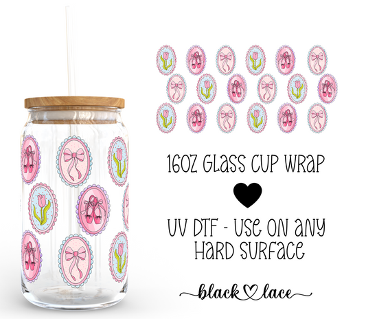 Soft Girl ~16oz cup wrap