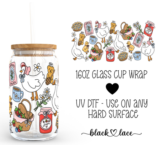 Spring Things ~ 16oz cup wrap