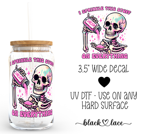 Sprinkle Sarcasm ~ Decal